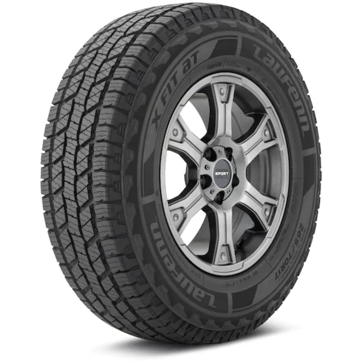 LT245/70R17 LAUFEN LC01 XFIT AT ALL TERRAIN 119/116R BLK 10C